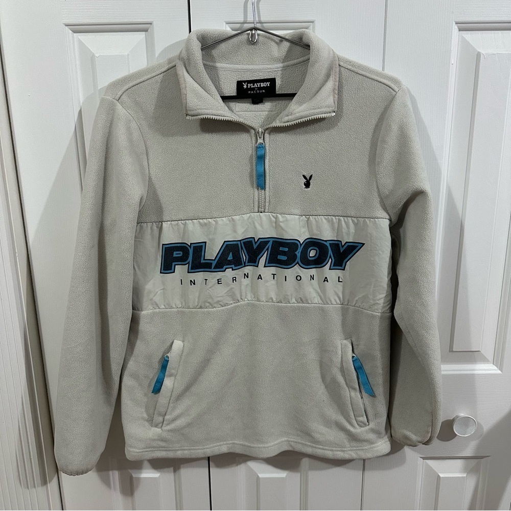 Playboy by Pacsun Quarter Zip Sweater